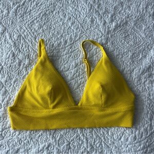 Yellow Aerie Bikini Top Size M
